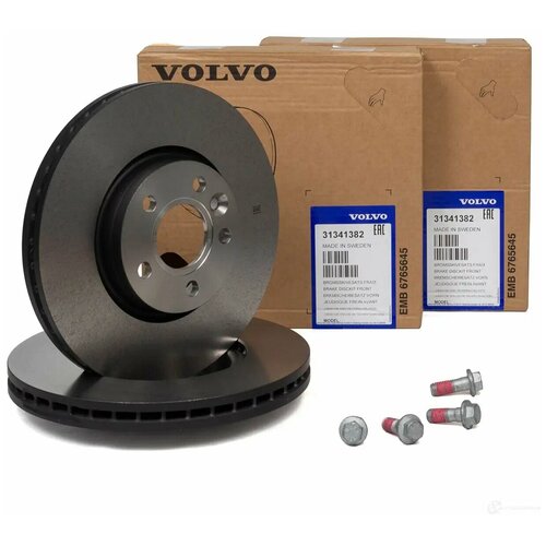 VOLVO 31341382 диск тормозной перед 16 1шт