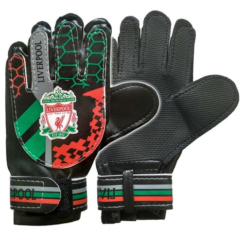 фото E29476-4 перчатки вратарские р. s - liverpool hawk