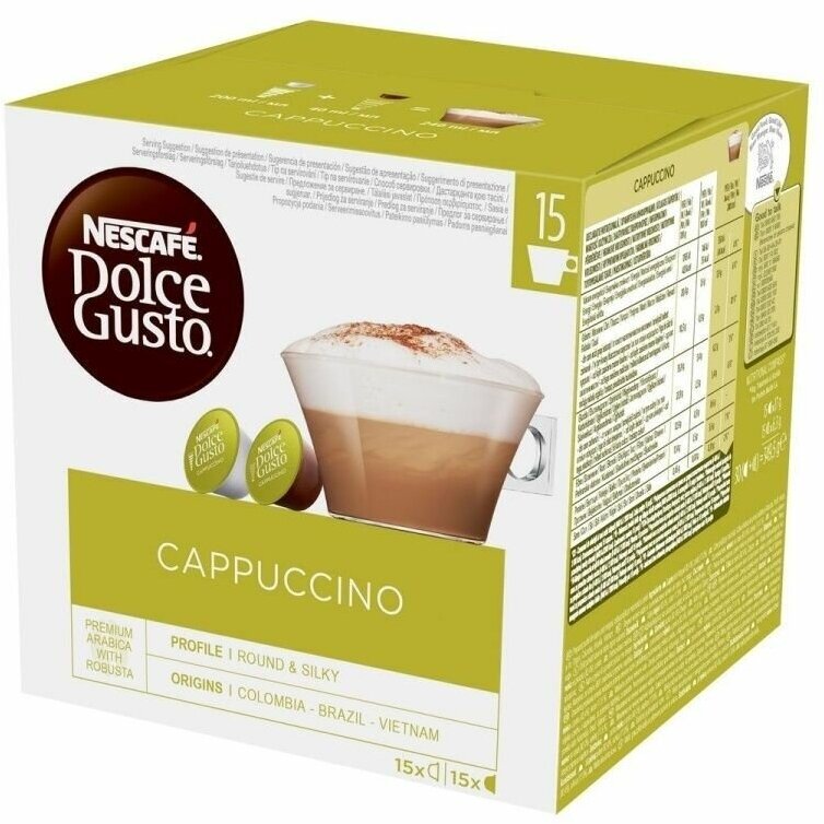 Кофе в капсулах Nescafe Dolce Gusto Cappuccino, 16 шт - фотография № 2