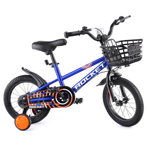 Велосипед детский 2-х колесный 14 ROCKET цвет синий модель 2023 года 950400₽