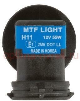 Галогенная лампа MTF H11 12V 55W - Standard +30%