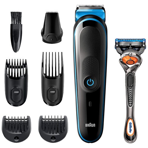 Триммер Braun MGK5245 + бритва Gillette