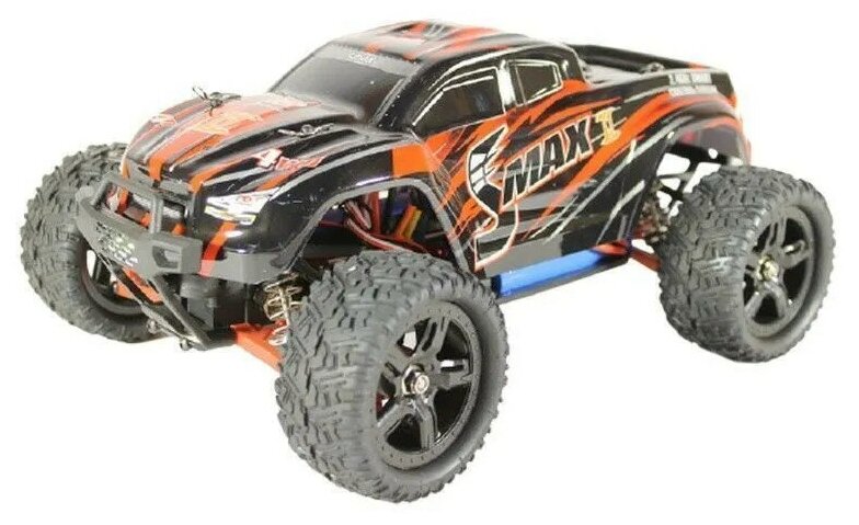 Радиоуправляемый монстр Remo Hobby SMAX UPGRADE V2.0 (красный) 4WD 2.4G 1/16 RTR