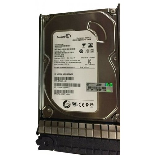 Жесткий диск HP 458945-B21 160Gb 7200 SATAII 35 HDD 1289000₽
