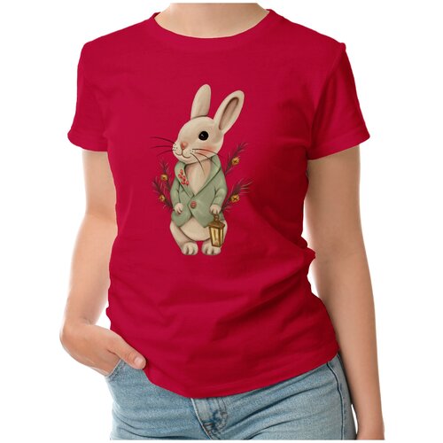 фото Футболка roly, размер l, красный