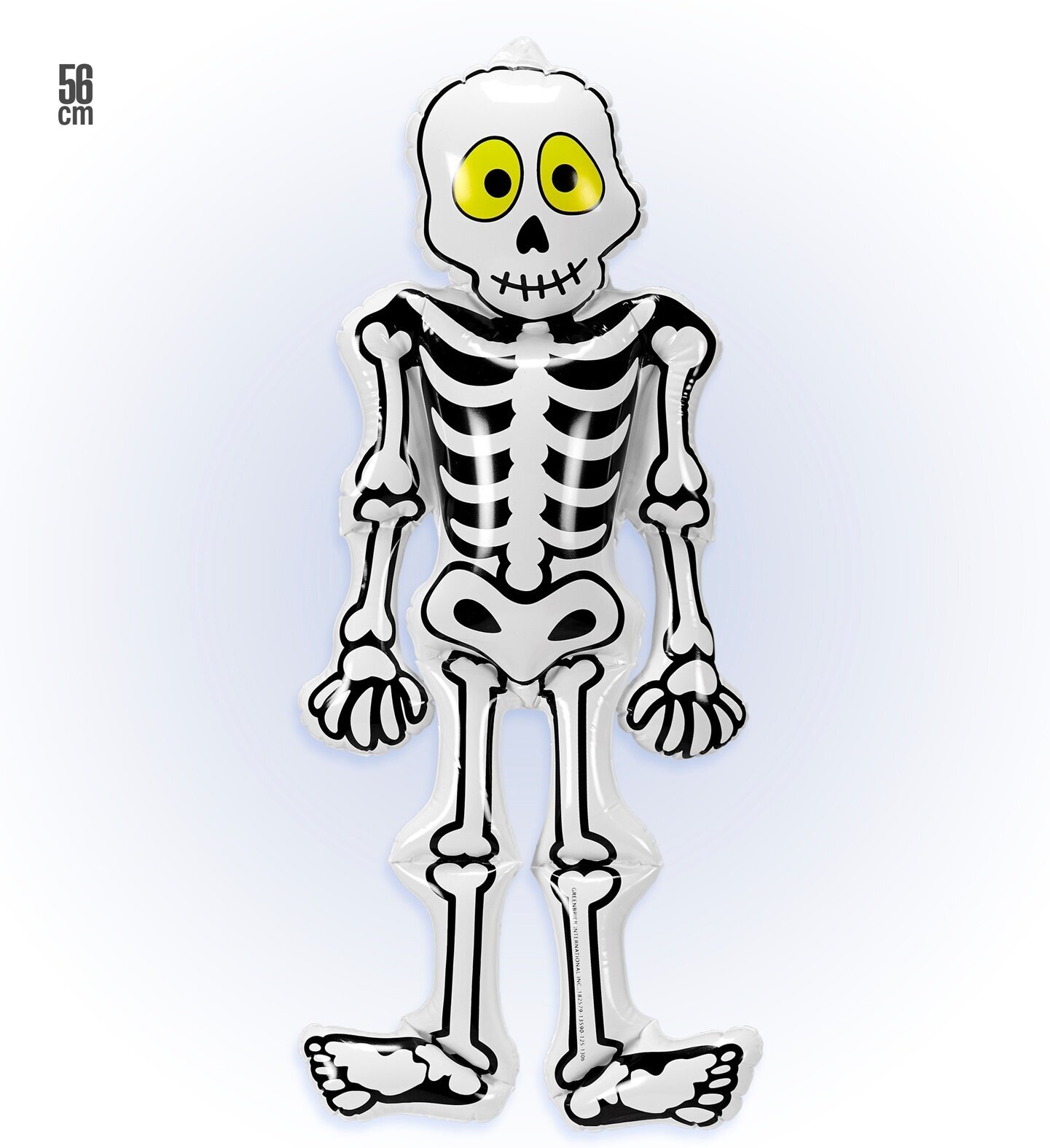 Надувной скелет 56 см/декорация на Хэллоуин/скелет