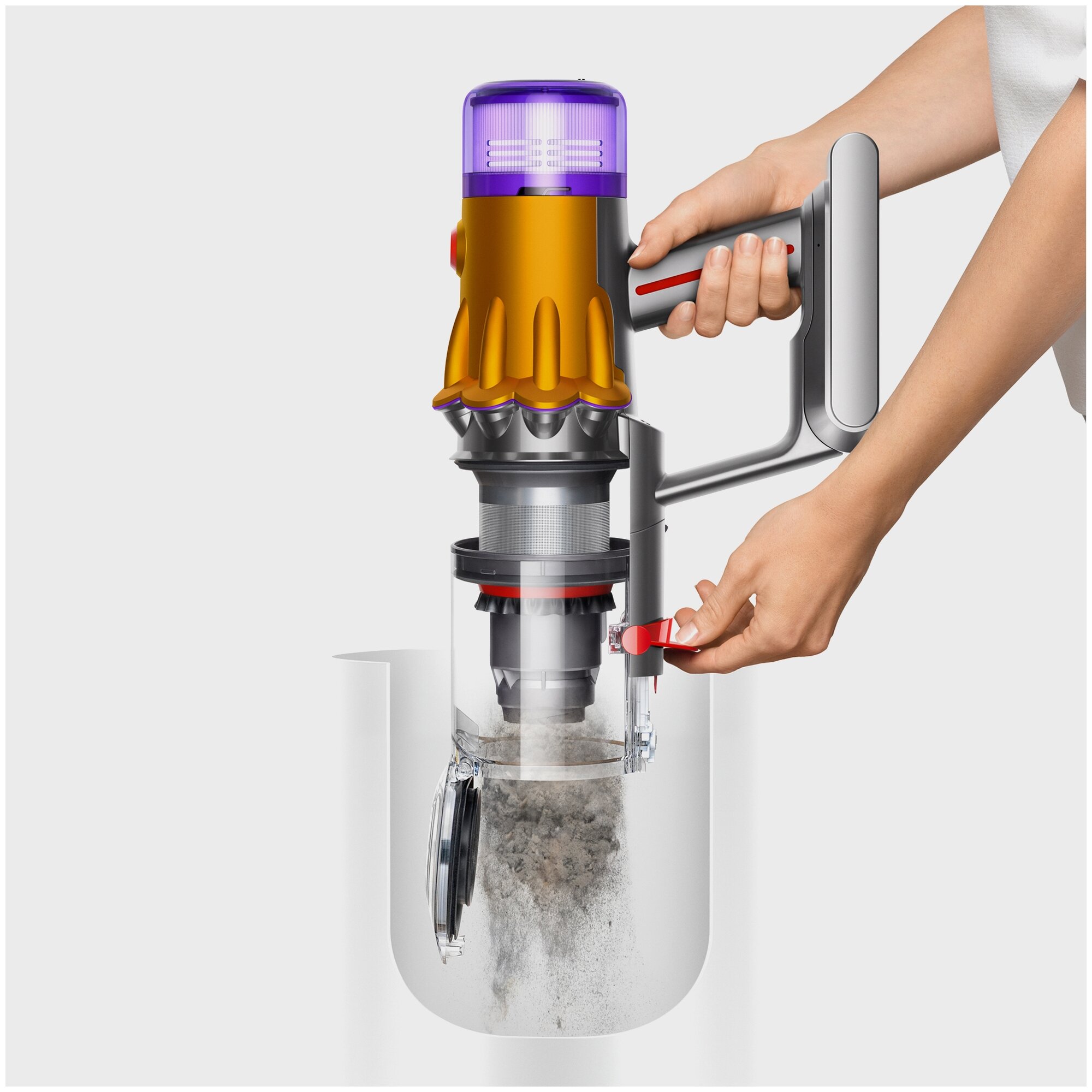 Вертикальный пылесос Dyson V12 Detect Slim Absolute UK SV30 394436-01 - фотография № 7