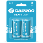 Батарейка Daewoo C/R14 1.5В Heavy Duty - изображение