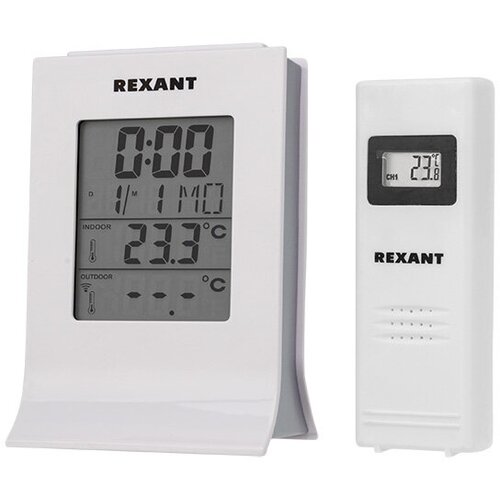 Метеостанция с беспроводным выносным датчиком Rexant 70-0595 7 шт 3173000₽