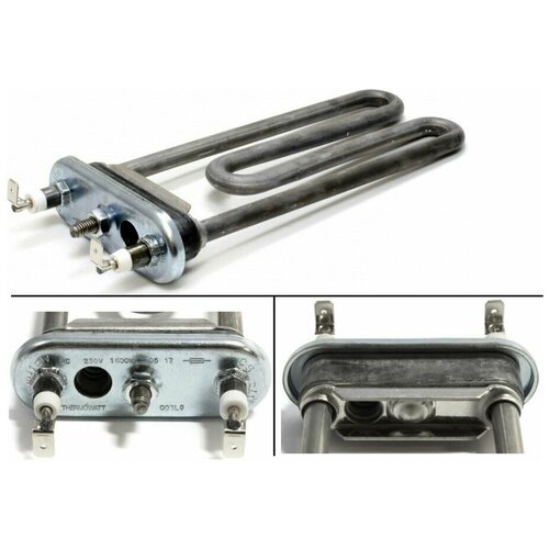 Тэн для стиральной машины LG 1600w с отверстием под датчик. без бурта