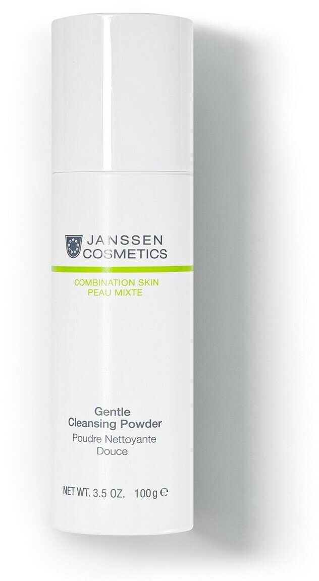 Janssen Cosmetics, Мягкая очищающая пудра для лица для комбинированной кожи Gentle Cleansing Powder, 100 г