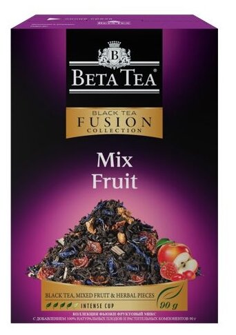 Beta Tea Fusion Collection Mix Fruit 90 г - фотография № 2