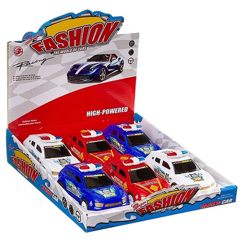 фото Набор инерц. пласт. машин служб спасения набор 6шт. 3 вида, вох 35х29х7 см, арт. 998f-52. yandex market