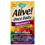 Alive! Once Daily Women's Ultra Potency Multi-Vitamin таб. №60 - изображение