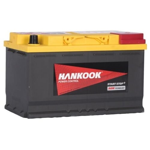 Аккумуляторная батарея HANKOOK Start-Stop Plus 6СТ-80.0 (SA 58020) AGM (обратная полярность)