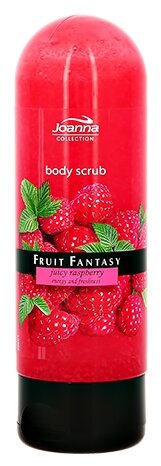 Joanna Скраб для тела Fruit Fantasy Малина, 200 мл