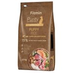 Корм для щенков Fitmin ягненок, лосось с рисом 12 кг - изображение