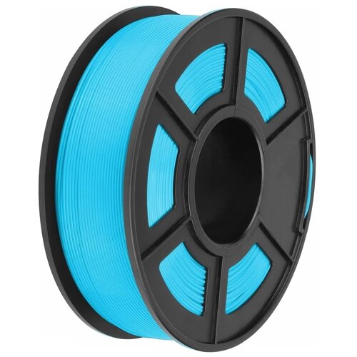 PLA пластик для 3D принтера Geekfilament 1.75мм, 1 кг голубой (Blue Moon)