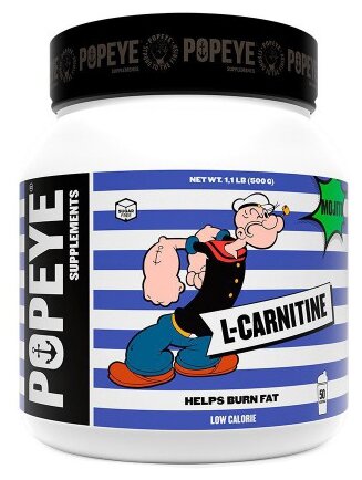 L-карнитин POPEYE L-Carnitine 500g (Мохито)