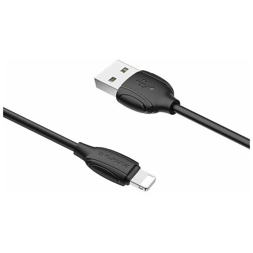 Кабель USB - Lightning (для iPhone) Borofone BX19 Черный