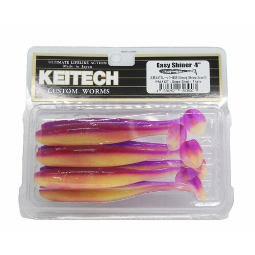 Приманка силиконовая Keitech Easy Shiner 4 1 уп * силиконовая приманка keitech easy shiner 4 lt15t golden gill