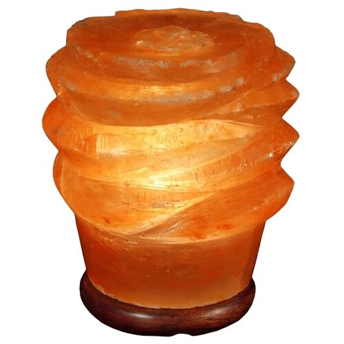 Солевая лампа цветок каркаде 3-3,5 кг