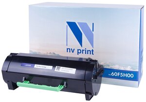 Лазерный картридж NV Print NV-60F5H00 для Lexmark MX310dn, MX410de, MX510de, MX511dte, MX611dhe, MX611de (совместимый, чёрный, 10000 стр.)