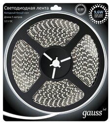 Светодиодная лента gauss 312000310, 5 м