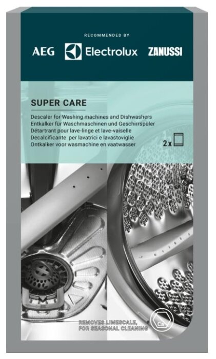 Electrolux Super Care Порошок для удаления накипи в стиральных и посудомоечных машинах