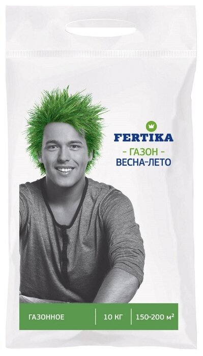 Удобрения Фертика для газона весна-лето (Fertika) 10 кг - фотография № 1