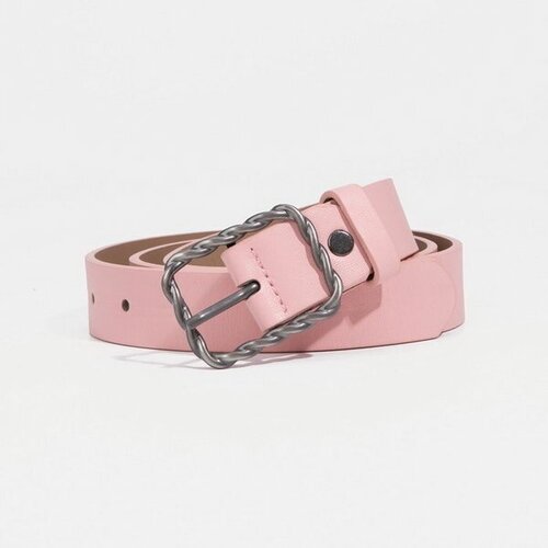 фото Ремень сима-ленд, размер 105, розовый сима-лэнд