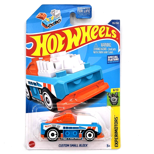 Базовая машинка Hot Wheels CUSTOM SMALL BLOCK, синяя, Хот Вилс Mattel арт. 5785/HCT82 базовая машинка hot wheels blade raider фиолетовая хот вилс mattel арт 5785 hcw92