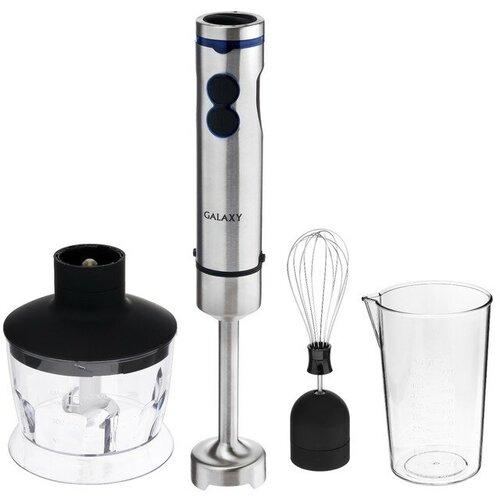 Блендер Galaxy GL 2128 погружной 800 Вт 06 05 л 5 скоростей чёрный 595800₽