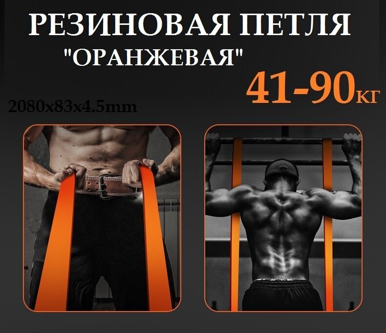 Таблица резиновых петель для подтягивания