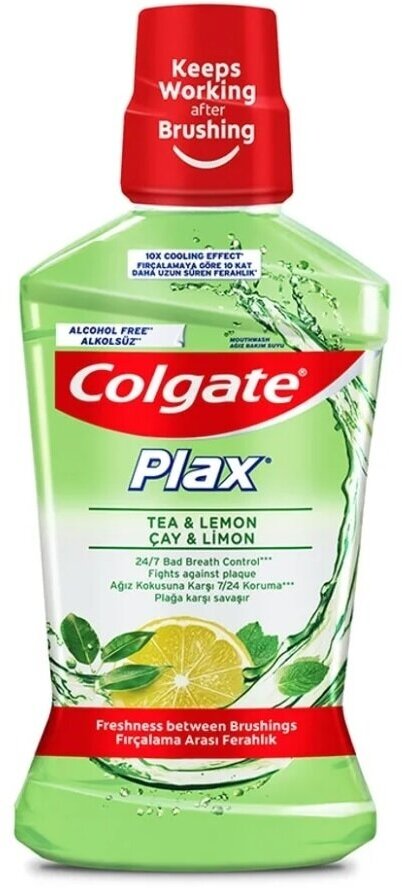 Ополаскиватель для полости рта COLGATE PLAX Свежесть чая 500мл