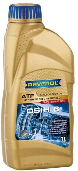 1L Atf Dsih 6 New Трансмиссионное Масло Ravenol арт. 4014835803770