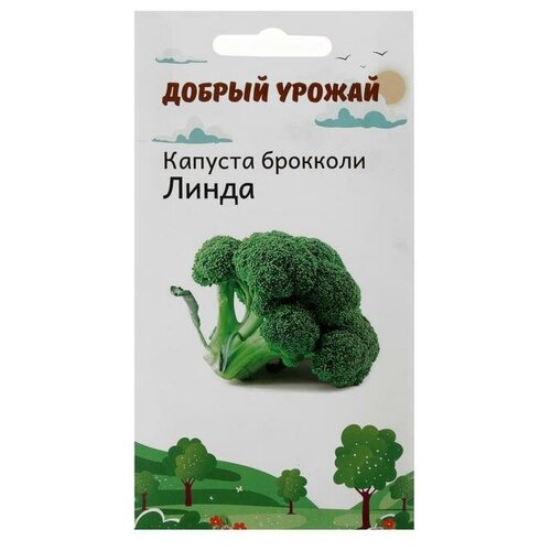 Семена Капуста брокколи Линда 0,3 гр семена капуста брокколи линда среднеспелые 0 3 гр х 2 уп