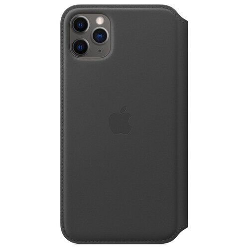 фото Чехол Apple Folio кожаный для Apple iPhone 11 Pro Max черный