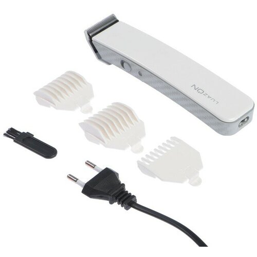 Машинка для стрижки Luazon LTRI-21 3 Вт 369 мм LED-индикатор АКБ белая 95400₽