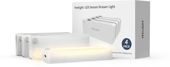 Комплект Yeelight YLCTD001 Светильник sensor drawer light(4-pack) YGYA2421003WTGL - фотография № 8
