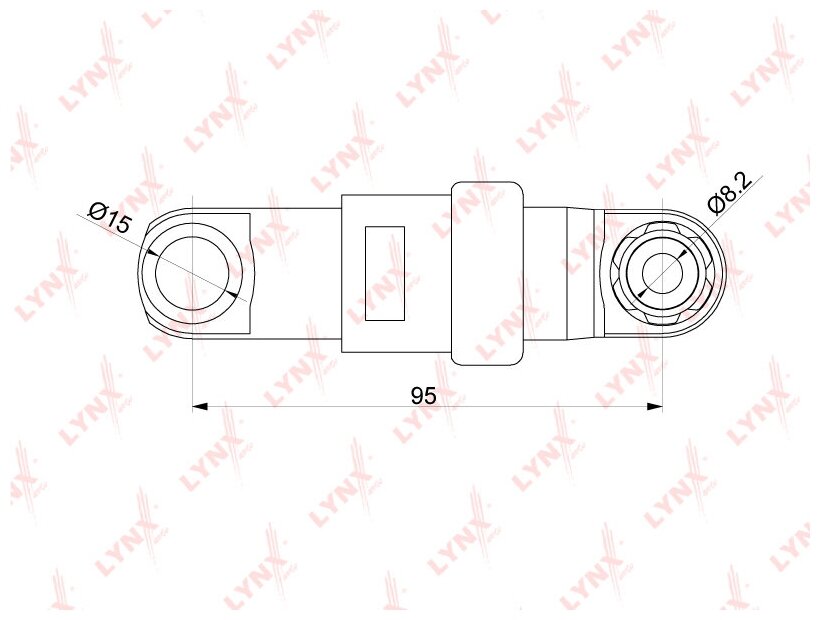 Демпфер Приводного Ремня Lynxauto Pt-3292 LYNXauto арт. PT-3292