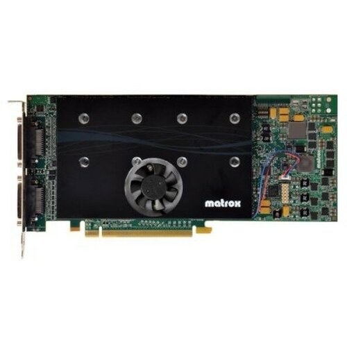 Matrox Видеокарта MURA-MPX40HF 4 outputs PCIe x16 (Gen2) 2GB1 64 Gbit/sec, SL-DVI 2048x1152 RGB (VGA) 2048x1536, operating temperature: 0 to 35 degrees MURA-MPX40HF