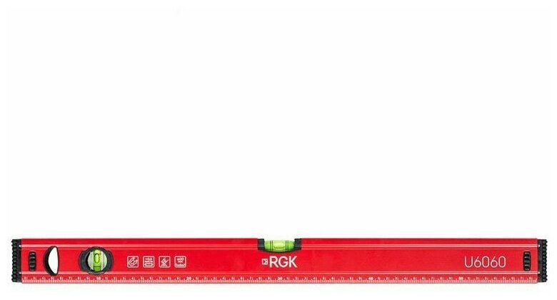 Уровень брусковый 2 глаз RGK U6060