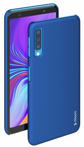 Накладка Deppa Air Case для Samsung A750 Galaxy A7 (2018) Blue арт.83375