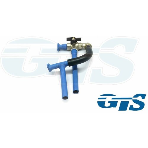 Кран отопителя печки с байпасом GTS для ам ВАЗ Нива 2121-21214 без кондиционера 5450₽