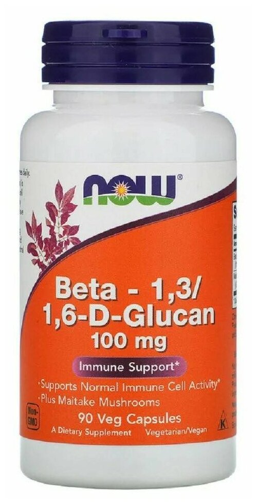 Beta-1,3/1,6-D-Glucan капс., 90 г, 90 шт.