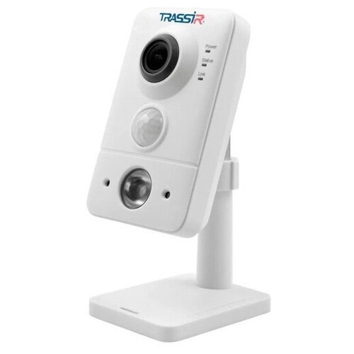 Камера видеонаблюдения IP Trassir TR-D7151IR1 28-28мм цв корп белый 5103000₽