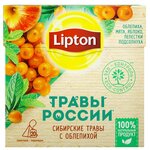Чайный напиток травяной Lipton Травы России с облепихой в пирамидках - изображение