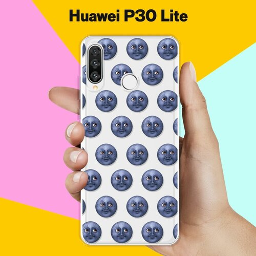 Силиконовый чехол Луна на Huawei P30 Lite силиконовый чехол дегустатор на huawei p30 lite