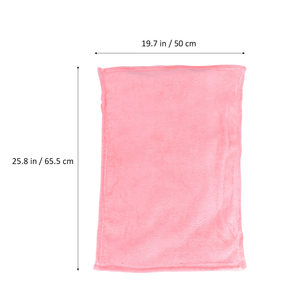 Розовое ФLEECE Покрывало Для Маленьких Животных Размер 66.00X50.00X2.00Cm